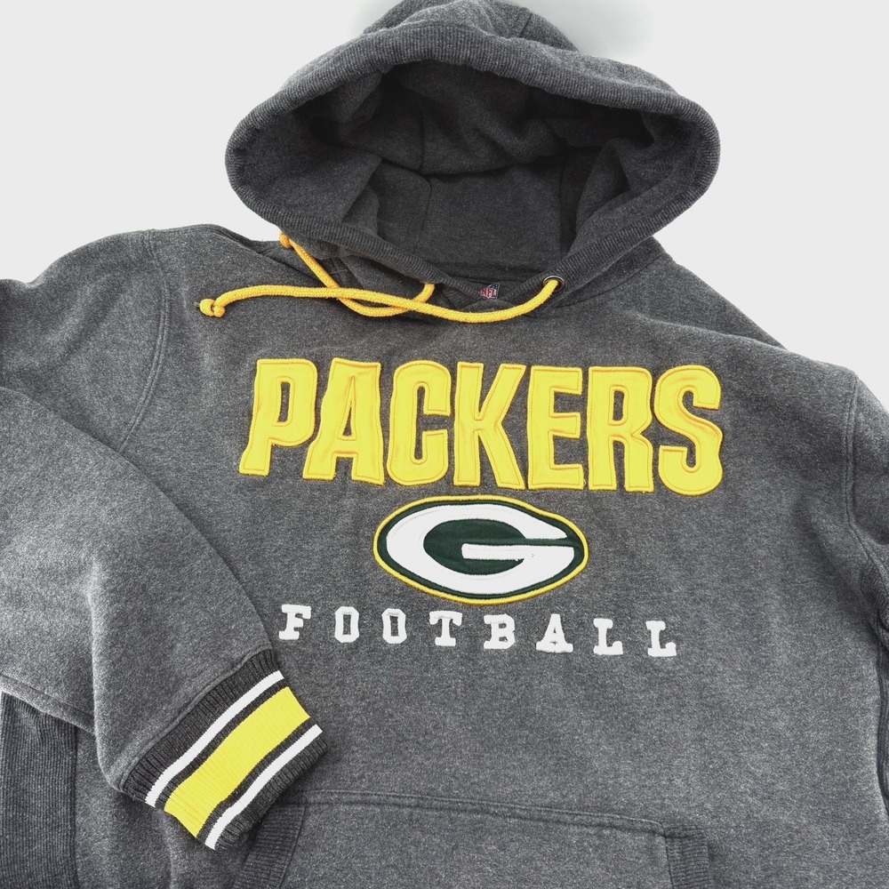 Green Bay Packers‎ Hoodie XL Sweatshirt NFL Team Apparel Logo Embroidered Heavy